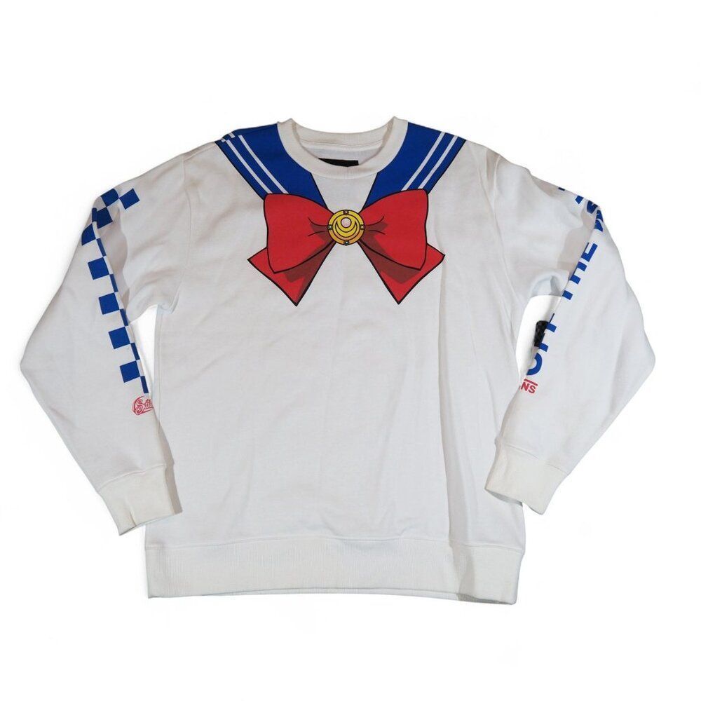 Vans x Pretty Guardian Sailor Moon‎ BFF Pullover Sweatshirt Women's S NWT